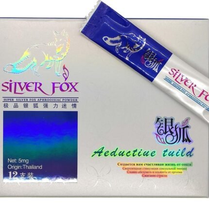 Сильні збуджуючі краплі Silver Fox (ціна за 1 стик)