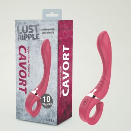 Вібратор Chisa Lust Ripple Cavort для стимуляції точки G та інших ерогенних точок, рожевий
