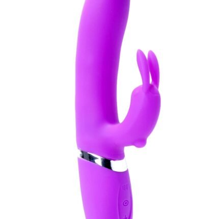 Вибратор-кролик CLARA Purple 12 функций вибрации и 6 пульсаций USB