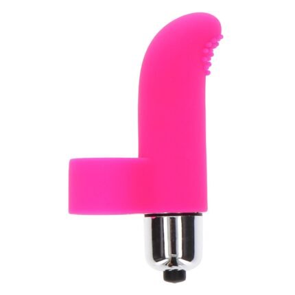 Вібратор на палець Tickle Pleaser рожевий, 8 х 2 см