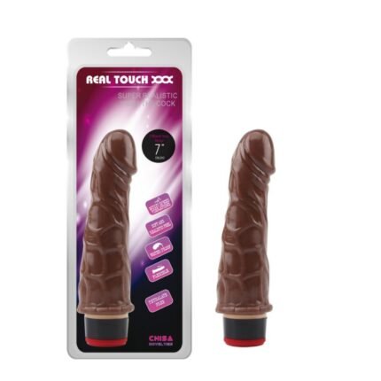 Вібратор реалістичний Chisa Real Touch XXX, коричневий