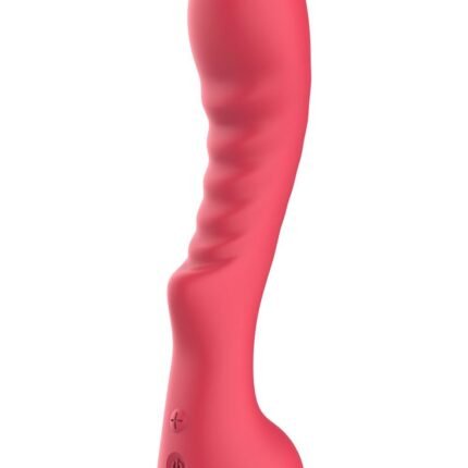 Вібратор рельєфний для точки G Dream Toys Amour Aimee, червоний