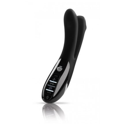 Вібратор вагінально-анальний Mystim Tingling Aparte E-Stim, з електростимуляцією, чорний