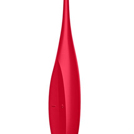 Вібратор для цілеспрямованої стимуляції Satisfyer Twirling Fun з гнучкою шийкою, червоний