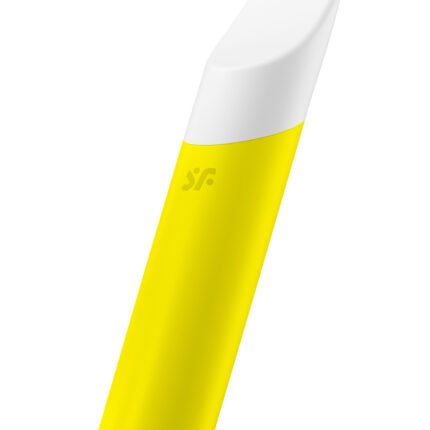 Віброкуля з плоским вигнутим наконечником Satisfyer Ultra Power Bullet 7 жовтий