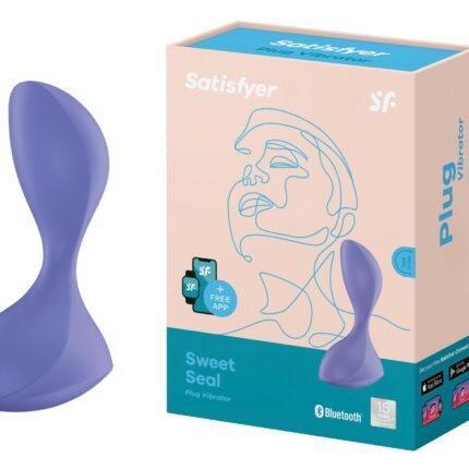 Анальний вібратор Satisfyer Sweet Seal з додатком, фіолетовий
