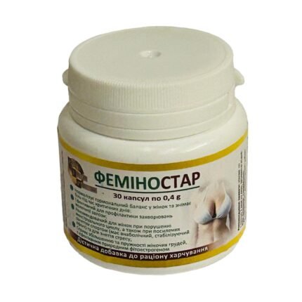 Біологічно активна добавка "Феміностар" для жінок, 30 капсул