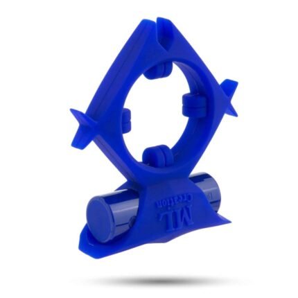 Ерекційне кільце з віброкулею ML Creation, синє