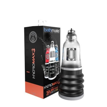 Гідромпа для збільшення пеніса Bathmate Hydromax 3 біло-чорна