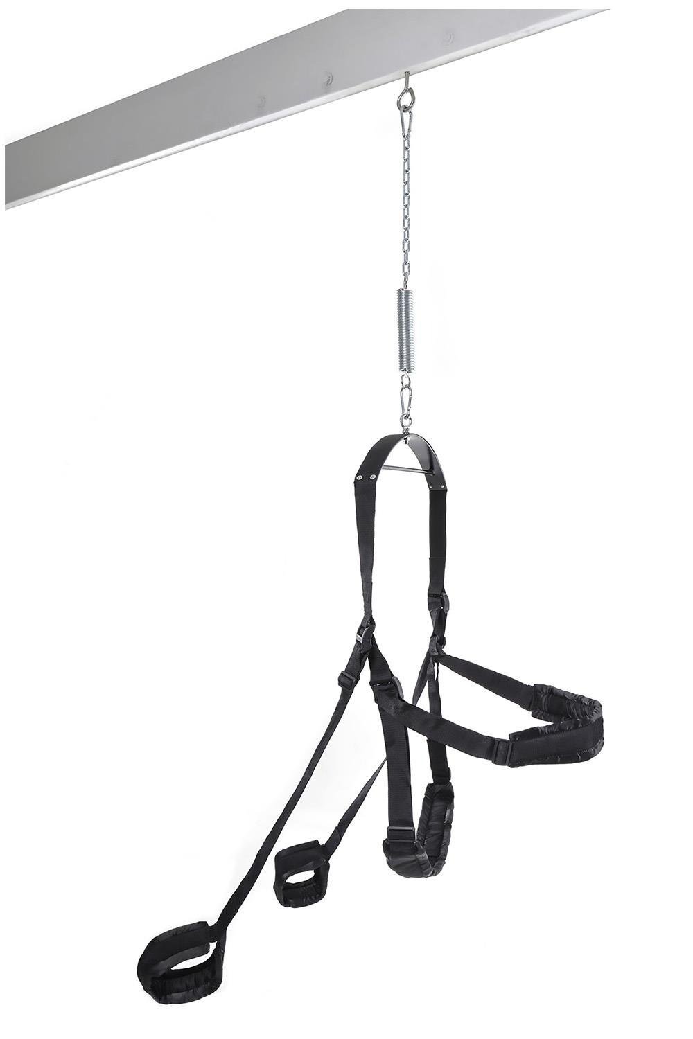 Секс-гойдалка для стелі або дверний отвір Pipedream Fetish Fantasy Series чорні - Зображення 9