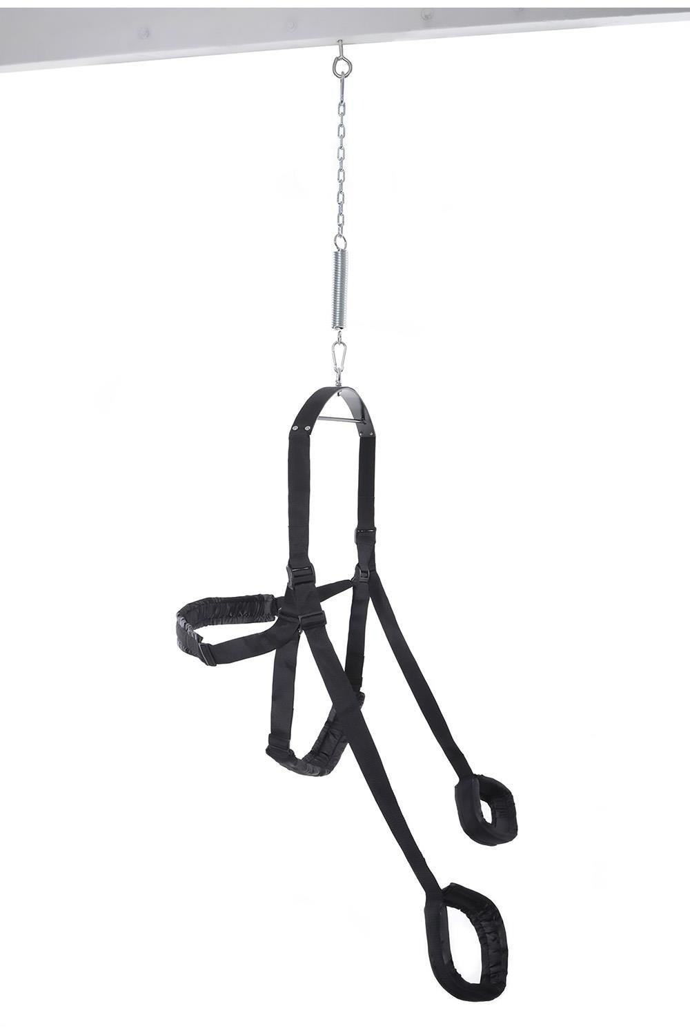 Секс-гойдалка для стелі або дверний отвір Pipedream Fetish Fantasy Series чорні - Зображення 8