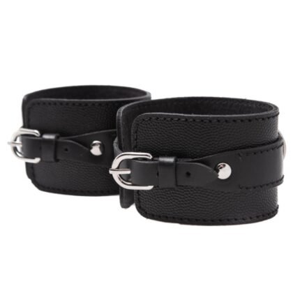 Шкіряні наручники (без зчіпки) DS Fetish чорні