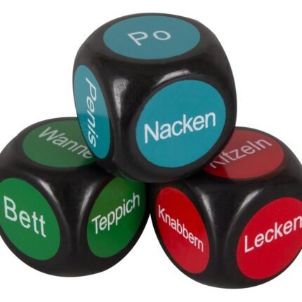 Кубики з написами для секс ігор You2Toys Lust-Würfel кольорові, 3 шт.