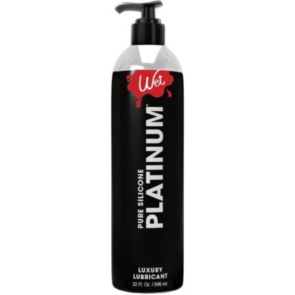Лубрикант універсальний Wet Platinum Premium на силіконовій основі, 946 мл
