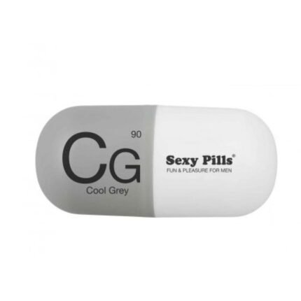 Мастурбатор нереалистичный в виде таблетки Love to Love, серый