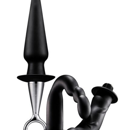 Чоловічий набір для простати DreamToys MENZSTUFF 3 предмети, чорний