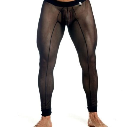 Чоловічі лосини у сіточку MaleBasics чорні, S