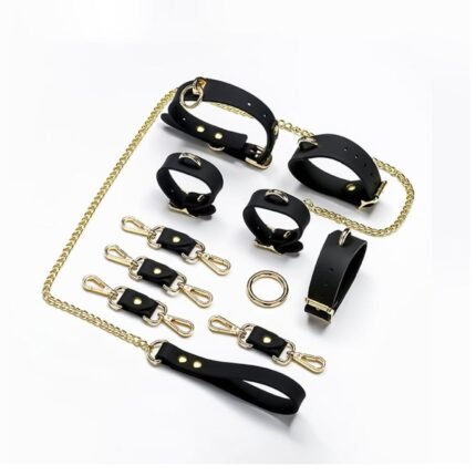Набір БДСМ силіконовий Roomfun 6 предметів, чорний