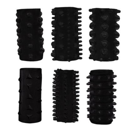 Насадка пеніс Dream Toys All Time Favorites велика, чорного кольору, 1 шт.