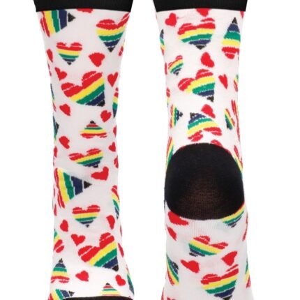 Шкарпетки у сердечках Shots Sexy Socks Happy Hearts різнокольорові, розмір 36-41