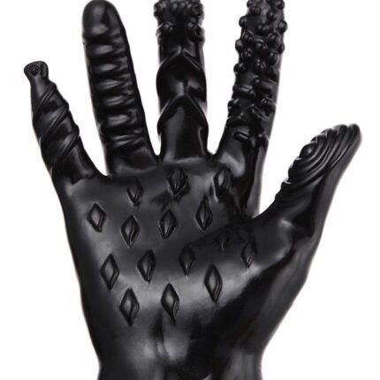 Рукавички мультитекстурні Star Night силіконові, чорні, One Size