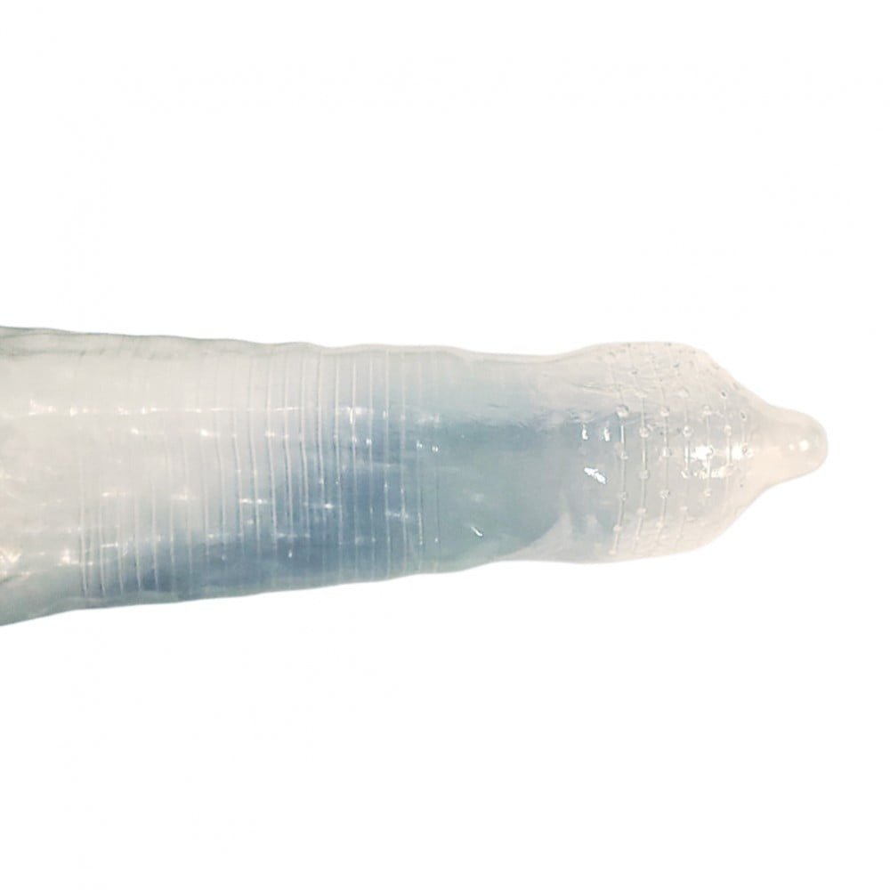 Презервативи ультратонкі з точками та реберцями Shulemei 000, 10 шт - Зображення 4