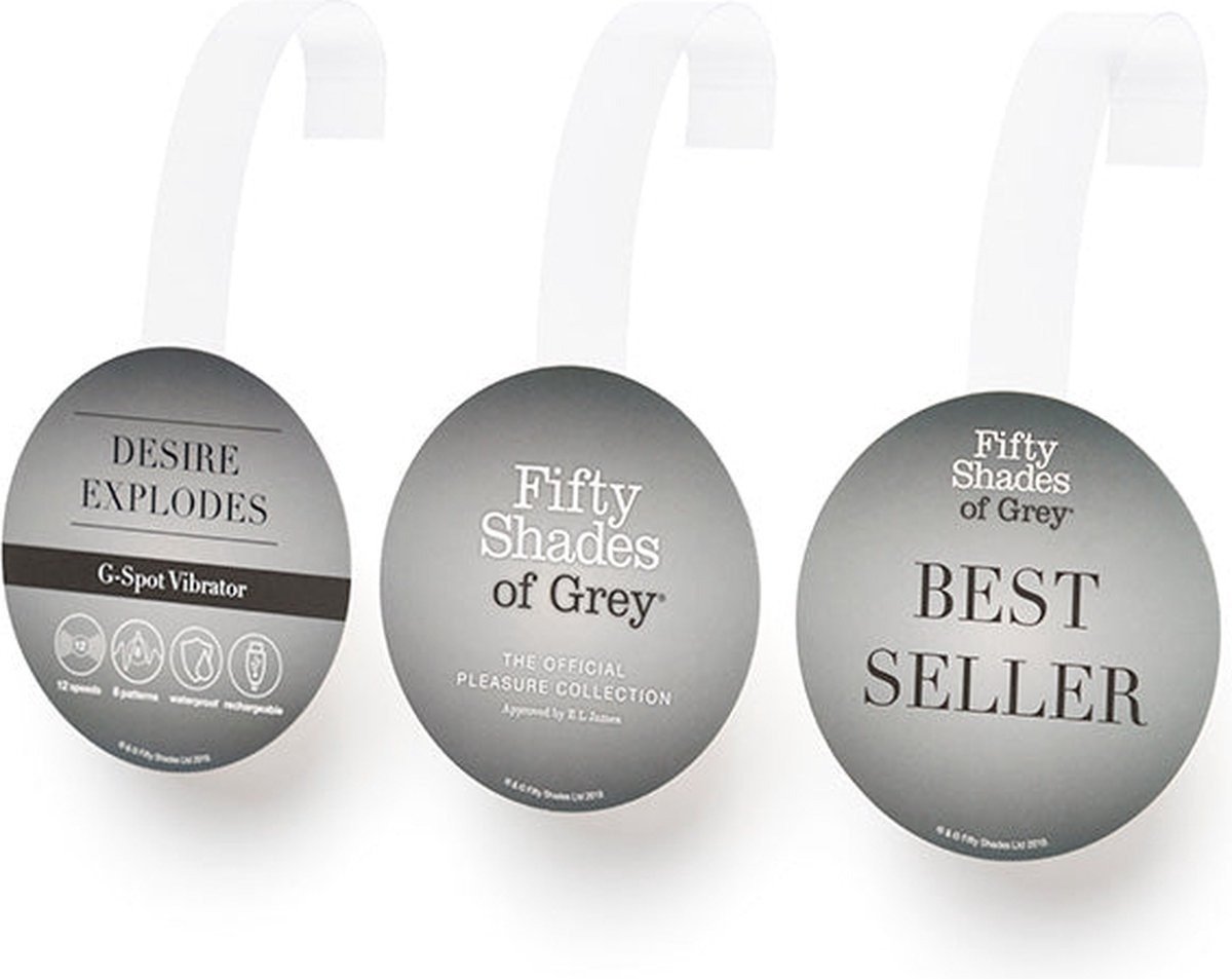 Рекламні кубики-воблери Fifty Shades of Grey-Retaile для оформлення вітрини у магазині - Зображення 2