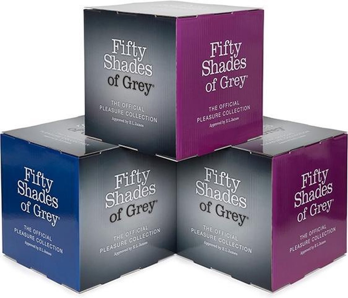 Рекламні кубики-воблери Fifty Shades of Grey-Retaile для оформлення вітрини у магазині