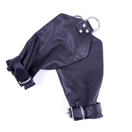 Рукавиці для підвішування шкіра DS Fetish ручна робота, чорні (Голландія)