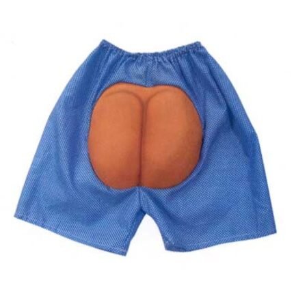 Шорти з об'ємною вставкою у вигляді сідниць Souvenirs сині