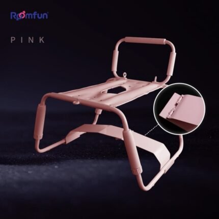 Стілець для сексу Roomfun Horse Chair регульований, рожевий