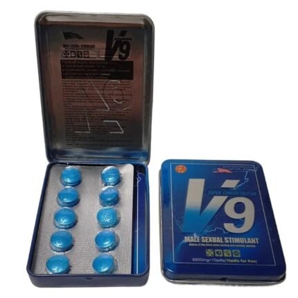 Таблетки для чоловіків V9 для посилення потенції (ціна за платівку, 10 табл.)