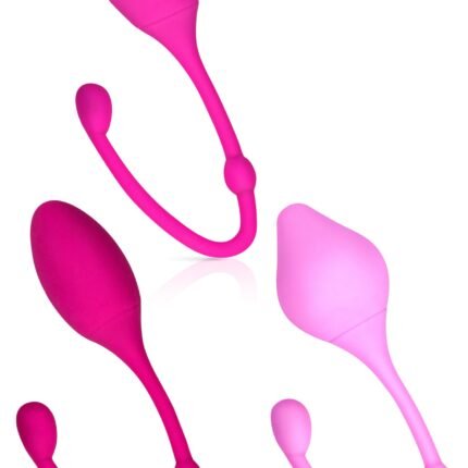 Тренажер Кегеля: вагінальні кульки YOBA NATURE SANTE різнокольорові, 3 шт.