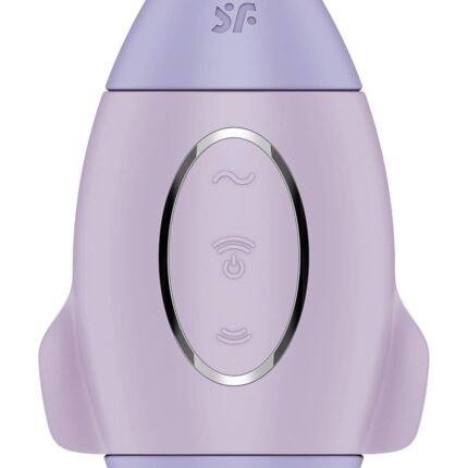 Вібратор Satisfyer Mission Control з вакуумною стимуляцією клітора, фіолетовий