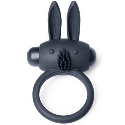 Вібро-ерекційне кільце у вигляді кролика Easy Toys Bunny Vibe чорне