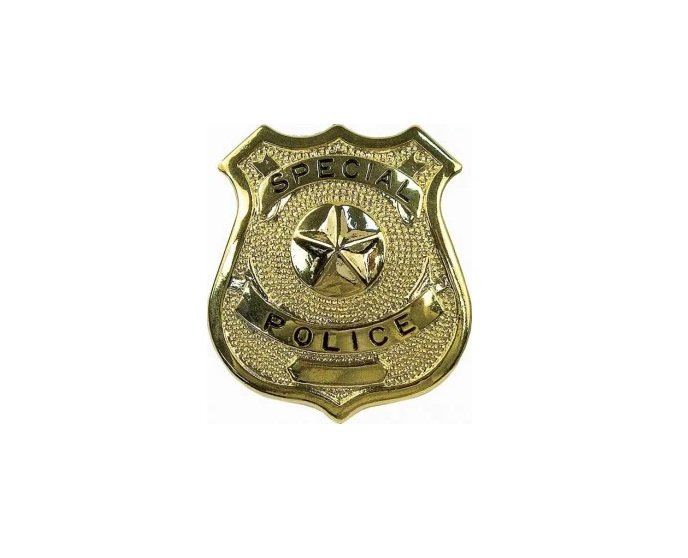 Поліцейський Sunspice значок, золотистий - Зображення 2