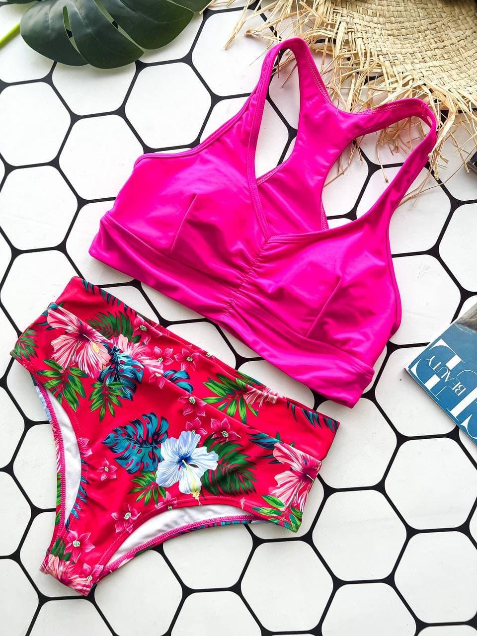 Купальник SW1363/1 (С топом малина) - Зображення 9