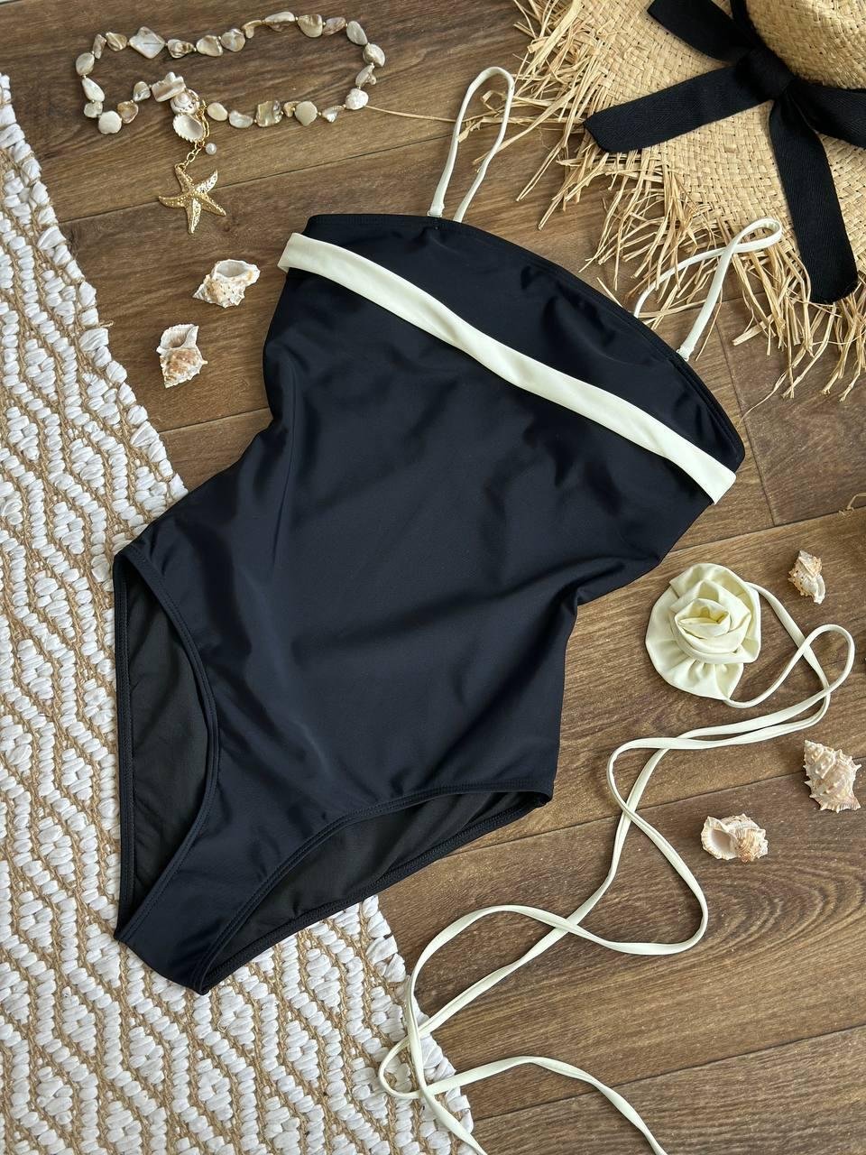 Купальник чорний SW3686 - Зображення 17