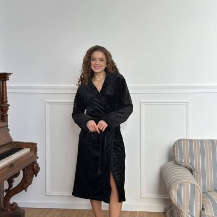 Халат DO2590/6 чорний