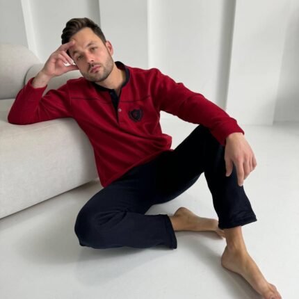 Піжама чоловіча DO7202/1 (Червона)