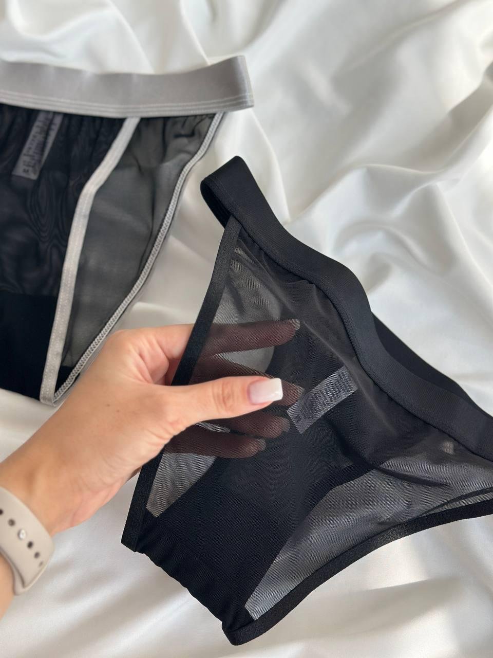 Сет з 2-х трусикиків DO2651 (Чорні) - Зображення 18