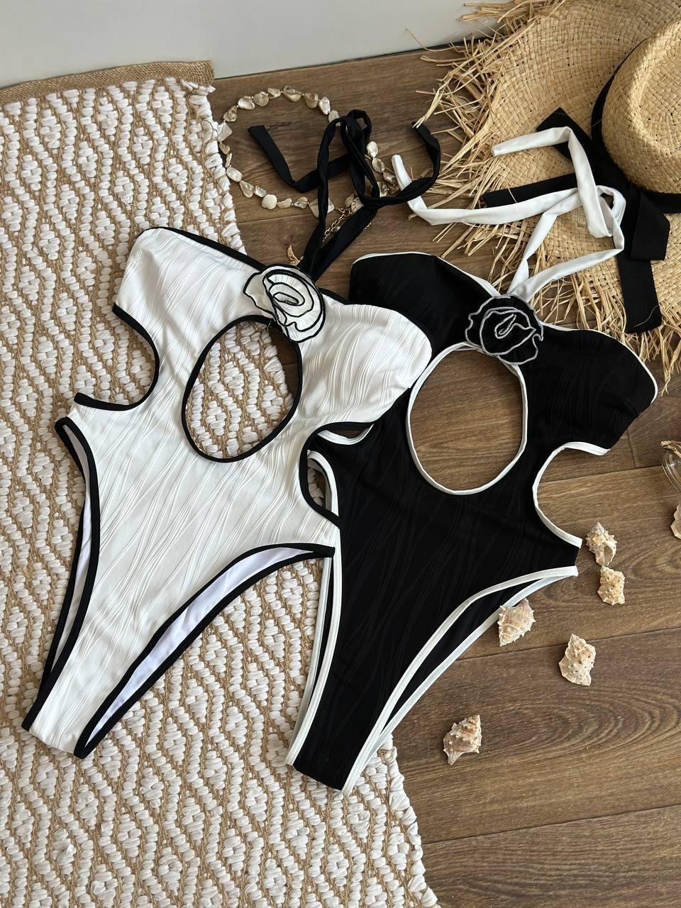 Купальник білий SW3687/1 - Зображення 18