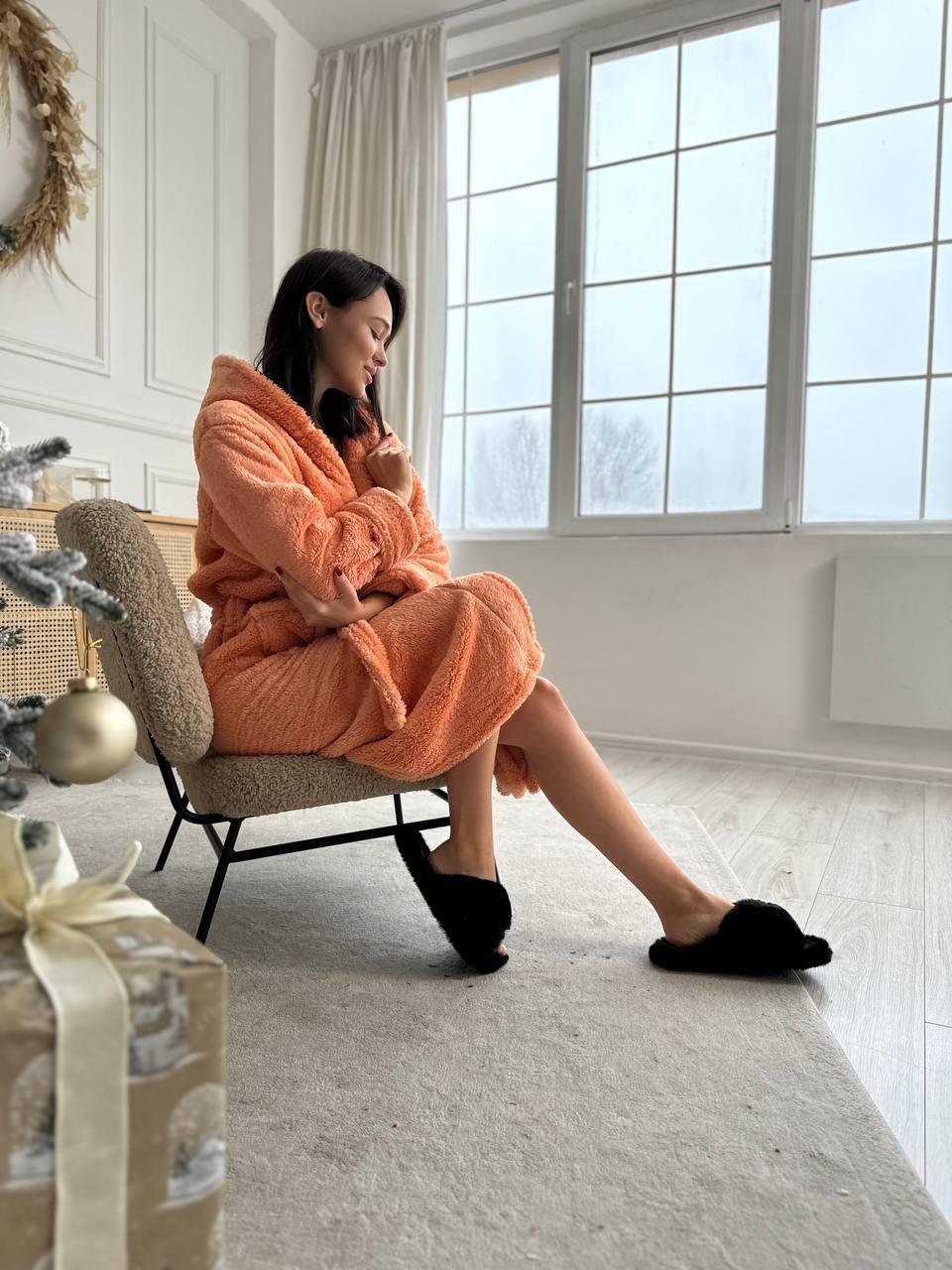 Халат DO2653/3 (Персиковий) - Зображення 12