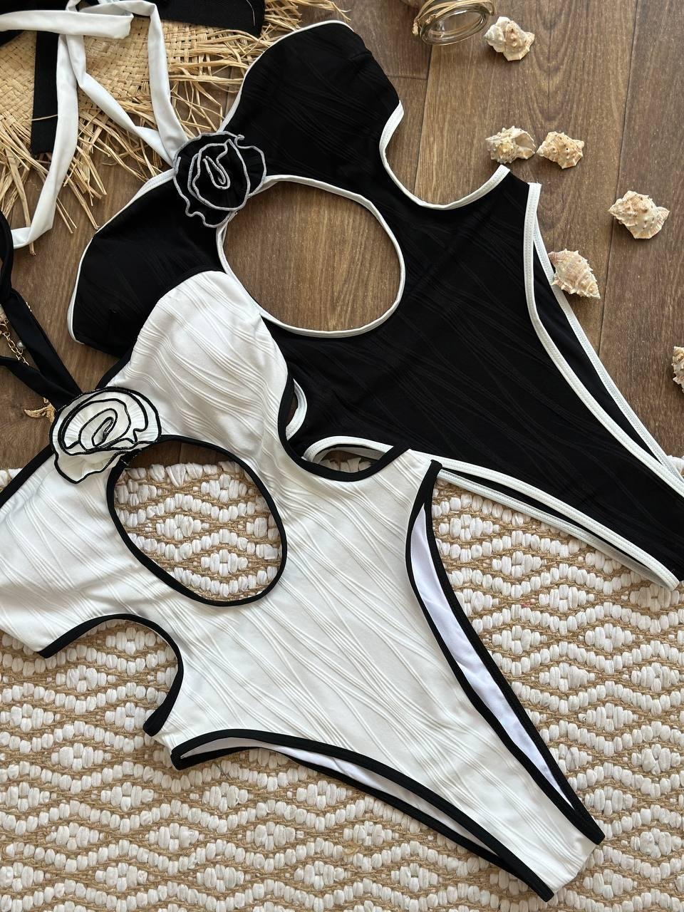 Купальник білий SW3687/1 - Зображення 15