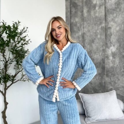 Піжама DO3423 блакитна