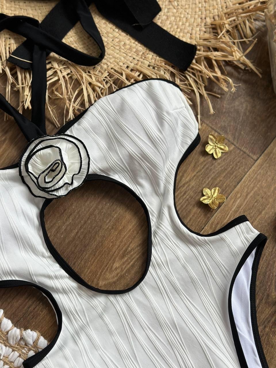 Купальник білий SW3687/1 - Зображення 9