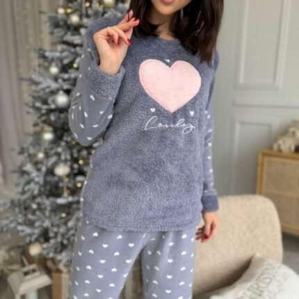 Піжама DO5013/1 (Сіро-синя)