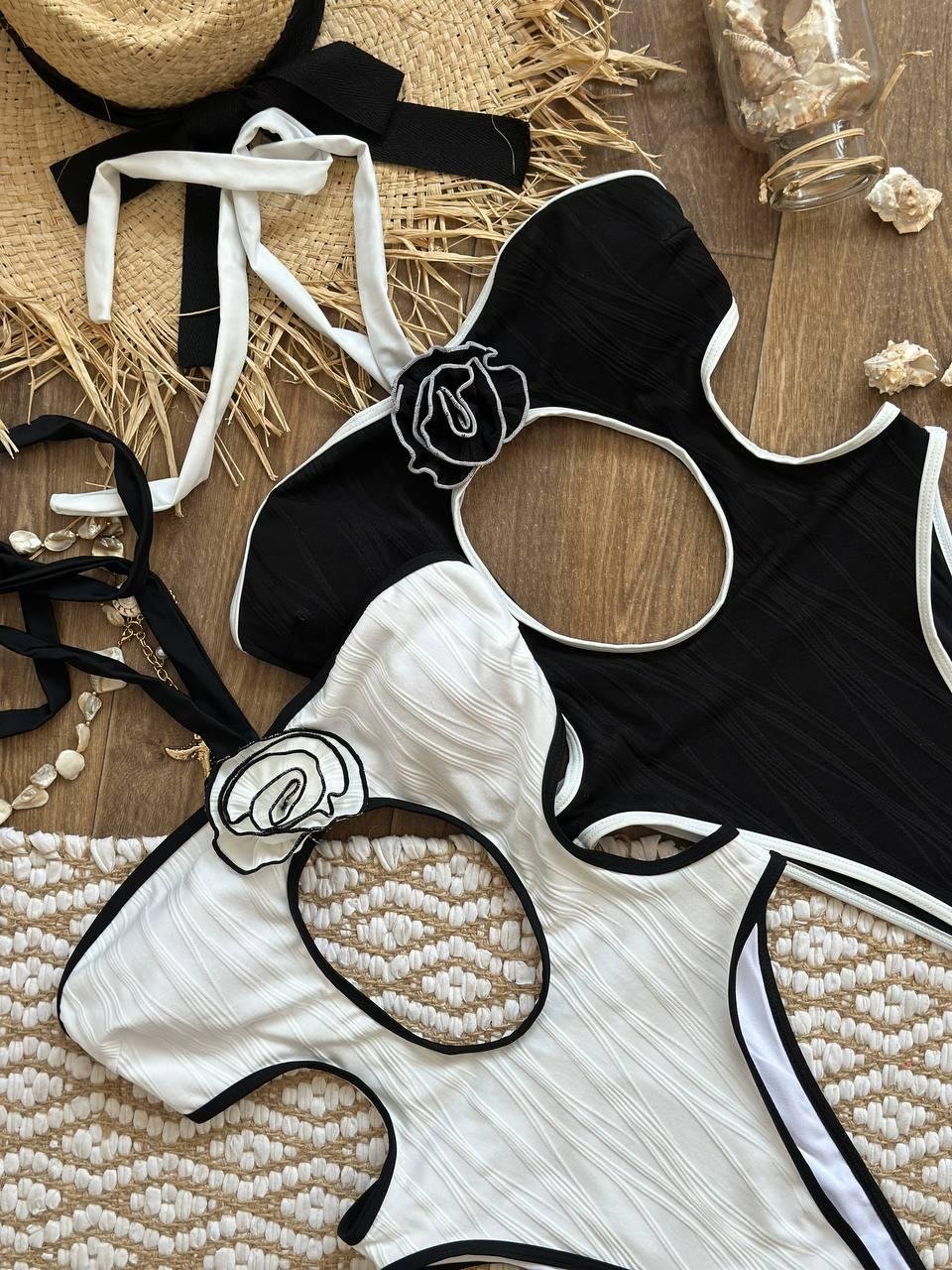 Купальник білий SW3687/1 - Зображення 17