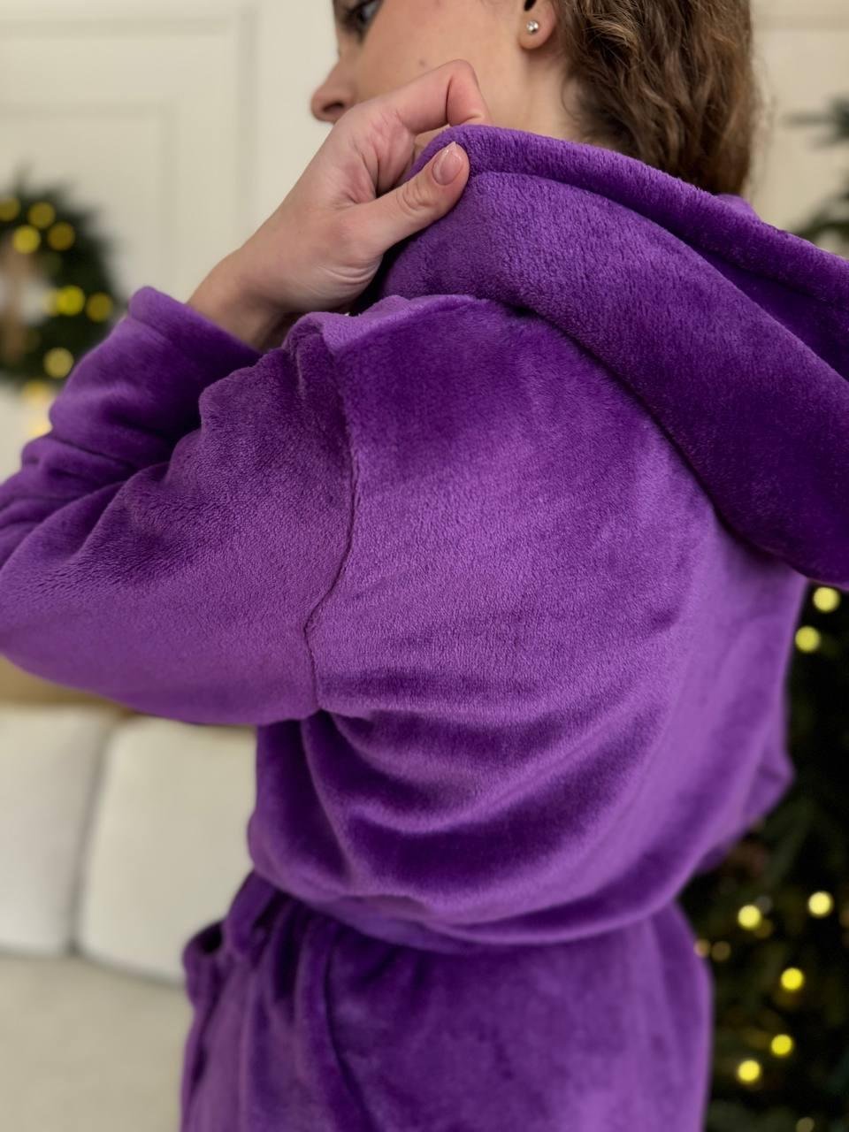 Халат DO2669/3 (Фіолетовий) - Зображення 4