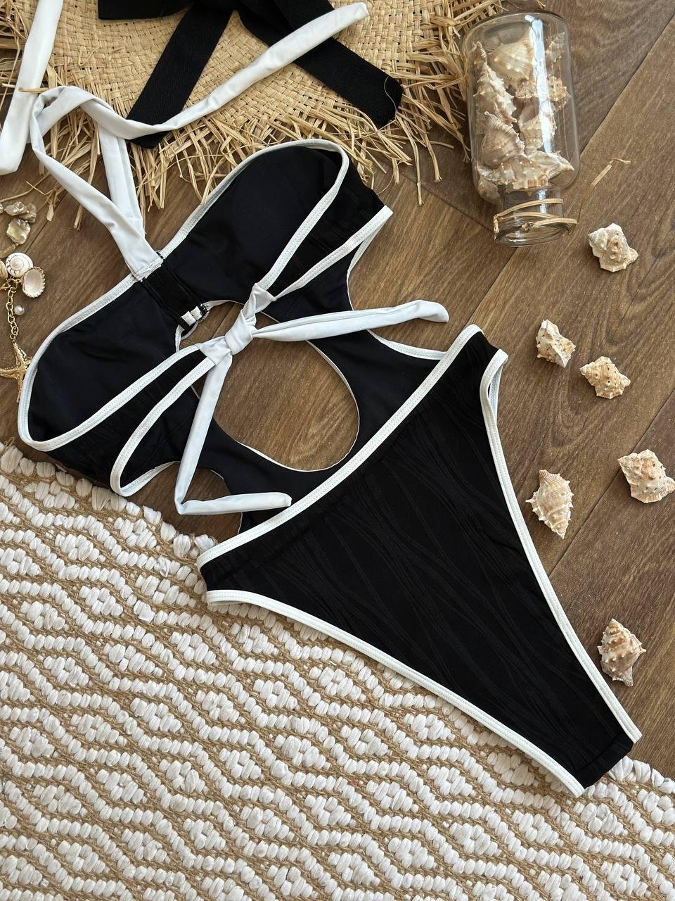 Купальник чорний SW3687 - Зображення 13